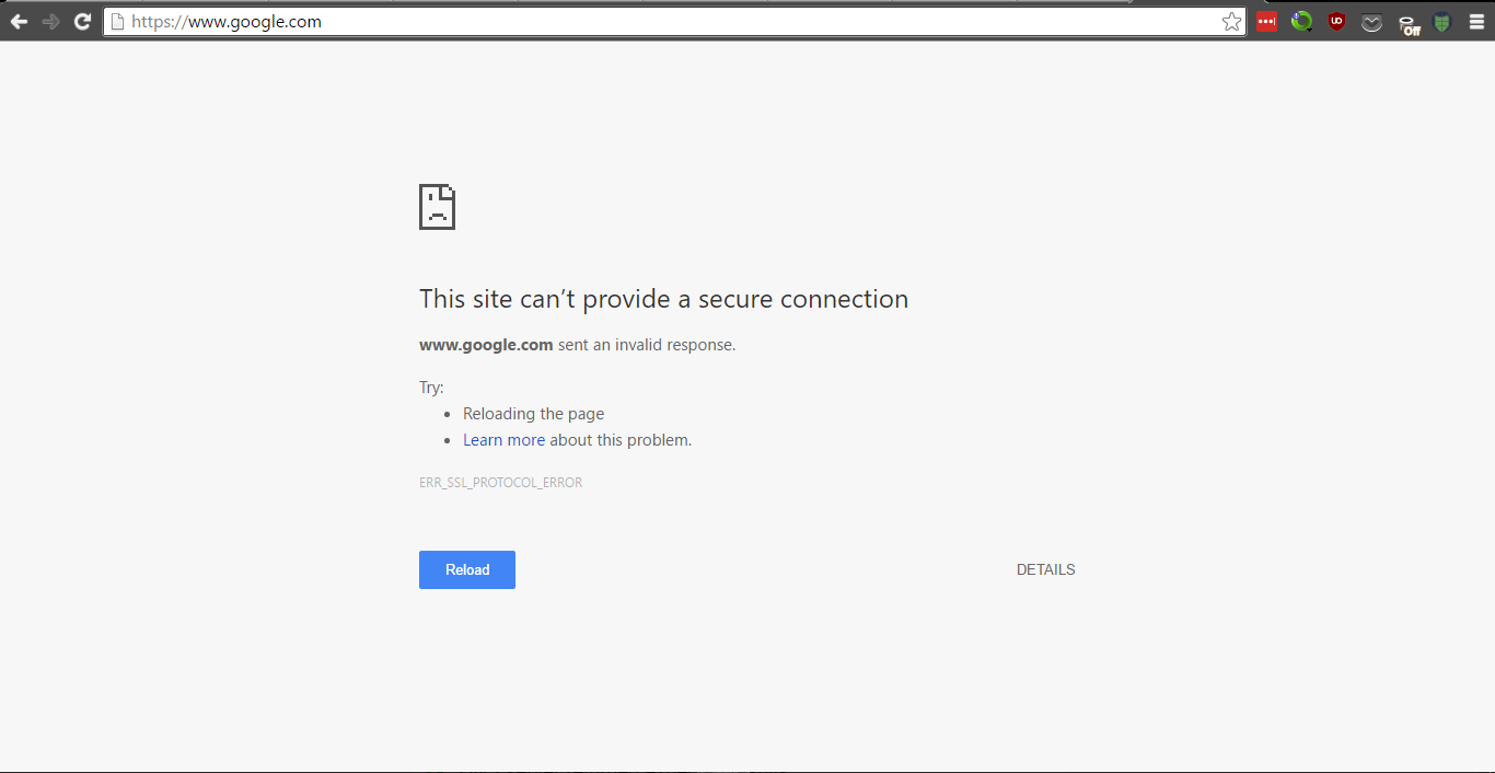 Гугл ошибка 2022. Err_SSL_Protocol_Error. SSL connect Error. Google Chrome ошибка 413. Ошибка протокола безопасности